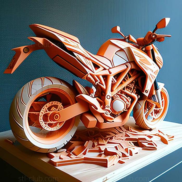 3D модель KTM 690 SMC R (STL)